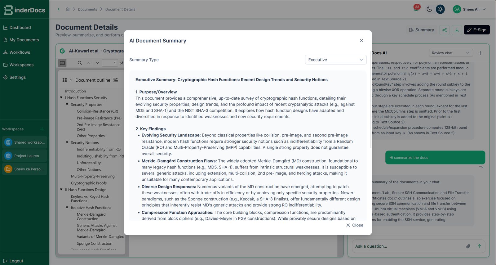 BinderDocs: AI Document Operating System screenshot 4